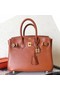 Hermes Birkin 25 Handmade Bag In Gold Swift Leather Replica