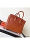 Hermes Birkin 25 Handmade Bag In Gold Swift Leather Replica