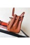 Hermes Birkin 25 Handmade Bag In Gold Swift Leather Replica