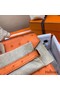 Hermes Birkin 25 Handmade Bag In Orange Ostrich Leather Replica