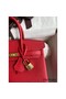 Hermes Birkin 25 Handmade Bag In Red Epsom Calfskin Replica