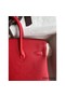 Hermes Birkin 25 Handmade Bag In Red Epsom Calfskin Replica