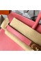 Hermes Birkin 25 Handmade Bag In Rose Lipstick Swift Leather Replica