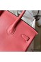 Hermes Birkin 25 Handmade Bag In Rose Lipstick Swift Leather Replica