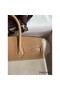 Hermes Birkin 25 Handmade Bag In Toile & Chai Epsom Leather Replica