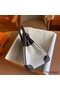 Hermes Birkin 25 Handmade Bag In Toile & Chocolat Swift Leather Replica
