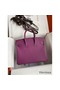 Hermes Birkin 25 Retourne Handmade Bag In Anemone Epsom Calfskin Replica