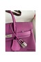Hermes Birkin 25 Retourne Handmade Bag In Anemone Epsom Calfskin Replica