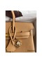 Hermes Birkin 25 Retourne Handmade Bag In Biscuit Epsom Calfskin Replica
