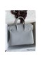 Hermes Birkin 25 Retourne Handmade Bag In Blue Glacier Clemence Leather Replica