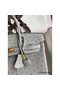Hermes Birkin 25 Retourne Handmade Bag In Blue Glacier Ostrich Leather Replica