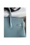 Hermes Birkin 25 Retourne Handmade Bag In Ciel Clemence Leather Replica