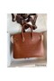 Hermes Birkin 25 Retourne Handmade Bag In Gold Matte Alligator Leather Replica