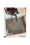 Hermes Birkin 25 Retourne Handmade Bag In Gris Tourterelle Ostrich Leather Replica