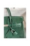 Hermes Birkin 25 Retourne Handmade Bag In Malachite Lizard Leather Replica