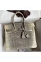 Hermes Birkin 25 Retourne Handmade Bag In Ombre Lizard Leather Replica