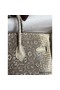 Hermes Birkin 25 Retourne Handmade Bag In Ombre Lizard Leather Replica