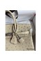 Hermes Birkin 25 Retourne Handmade Bag In Parchemin Ostrich Leather Replica