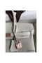 Hermes Birkin 25 Retourne Handmade Bag In Pearl Grey Clemence Leather Replica