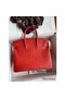 Hermes Birkin 25 Retourne Handmade Bag In Red Ostrich Leather Replica