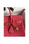 Hermes Birkin 25 Retourne Handmade Bag In Rose Lipstick Clemence Leather Replica