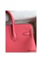 Hermes Birkin 25 Retourne Handmade Bag In Rose Lipstick Swift Calfskin Replica