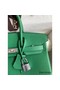 Hermes Birkin 25 Retourne Handmade Bag In Vert Vertigo Clemence Leather Replica