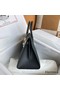 Hermes Birkin 25 Sellier Handmade Bag In Black Epsom Calfskin Replica