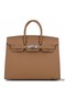 Hermes Birkin 25 Sellier Handmade Bag In Chai Epsom Calfskin Replica