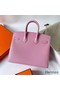 Hermes Birkin 25 Sellier Handmade Bag In Rose Confetti Epsom Calfskin Replica
