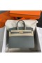 Hermes Birkin 25 Sellier Handmade Bag In Vert Amanda Epsom Calfskin Replica