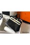 Hermes Birkin 25cm Bag In Black Embossed Crocodile Leather Replica