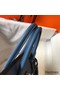 Hermes Birkin 25cm Bag In Blue Agate Clemence Leather GHW Replica