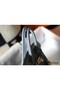 Hermes Birkin 25cm Bag In Blue Lin Clemence Leather GHW Replica