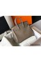 Hermes Birkin 25cm Bag In Taupe Embossed Crocodile Leather Replica
