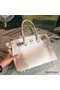 Hermes Birkin 30 Bag In Himalaya Niloticus Crocodile Skin Replica