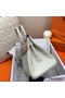 Hermes Birkin 30 Handmade Bag In Beton Ostrich Skin Replica