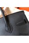 Hermes Birkin 30 Handmade Bag In Black Epsom Leather Replica