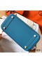 Hermes Birkin 30 Handmade Bag In Blue Jean Clemence Leather Replica
