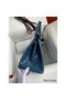 Hermes Birkin 30 Handmade Bag In Blue Tempete Crocodile Niloticus Shiny Skin Replica