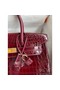 Hermes Birkin 30 Handmade Bag In Bordeaux Crocodile Niloticus Shiny Skin Replica
