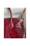 Hermes Birkin 30 Handmade Bag In Bordeaux Crocodile Niloticus Shiny Skin Replica