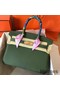 Hermes Birkin 30 Handmade Bag In Canopee Clemence Leather Replica