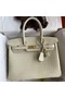 Hermes Birkin 30 Handmade Bag In Craie Crocodile Niloticus Matte Skin Replica
