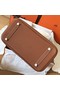 Hermes Birkin 30 Handmade Bag In Gold Clemence Leather Replica