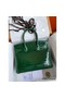 Hermes Birkin 30 Handmade Bag In Malachite Crocodile Niloticus Shiny Skin Replica