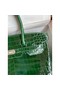 Hermes Birkin 30 Handmade Bag In Malachite Crocodile Niloticus Shiny Skin Replica