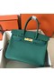 Hermes Birkin 30 Handmade Bag In Malachite Epsom Leather Replica