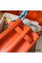 Hermes Birkin 30 Handmade Bag In Orange Epsom Leather Replica