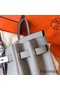 Hermes Birkin 30 Handmade Bag In Pearl Grey Clemence Leather Replica